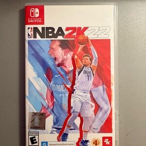 Nintendo NBA 2K22 for Switch - Red and White